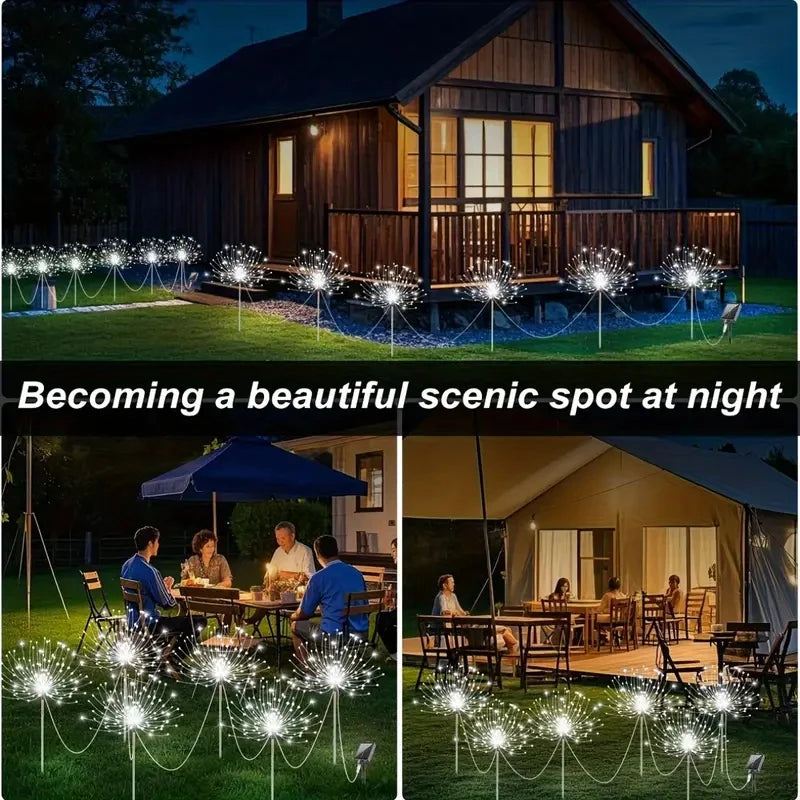 Solar LED 8 mode Waterproof lights