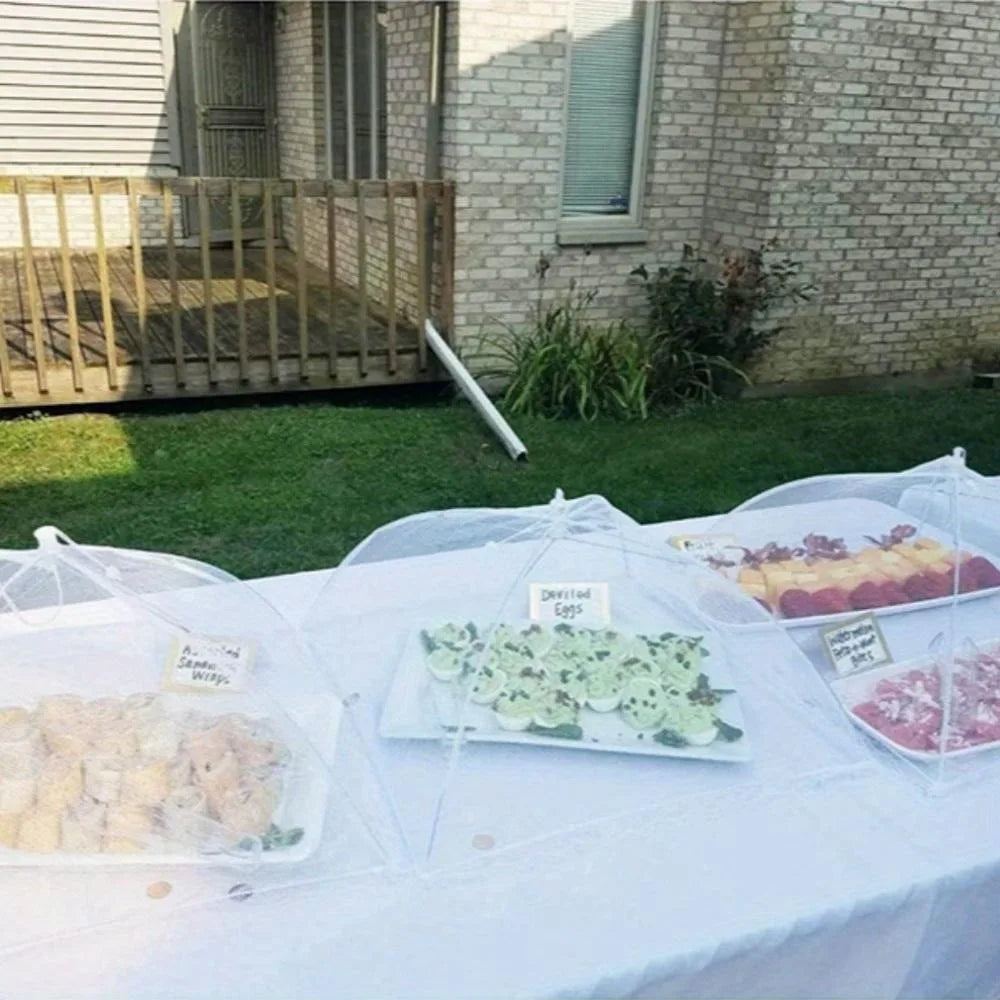Mesh Food Cover, Reusable, Collapsible