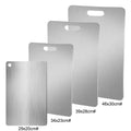 Stainless Steel double-sided Cutting/chopping Board