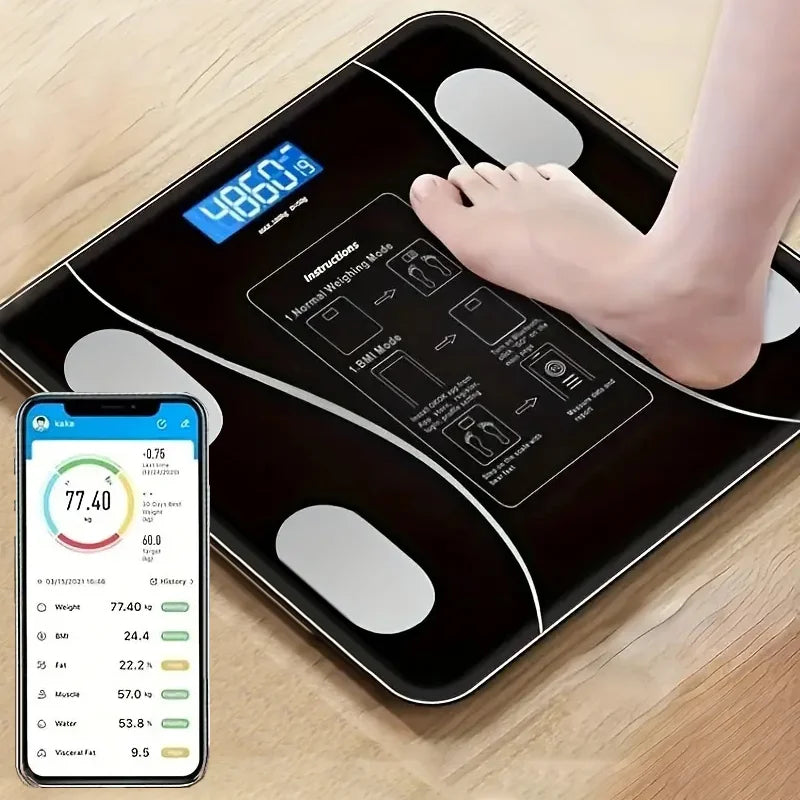 Body Fat Scale Wireless LED Digital Bathroom