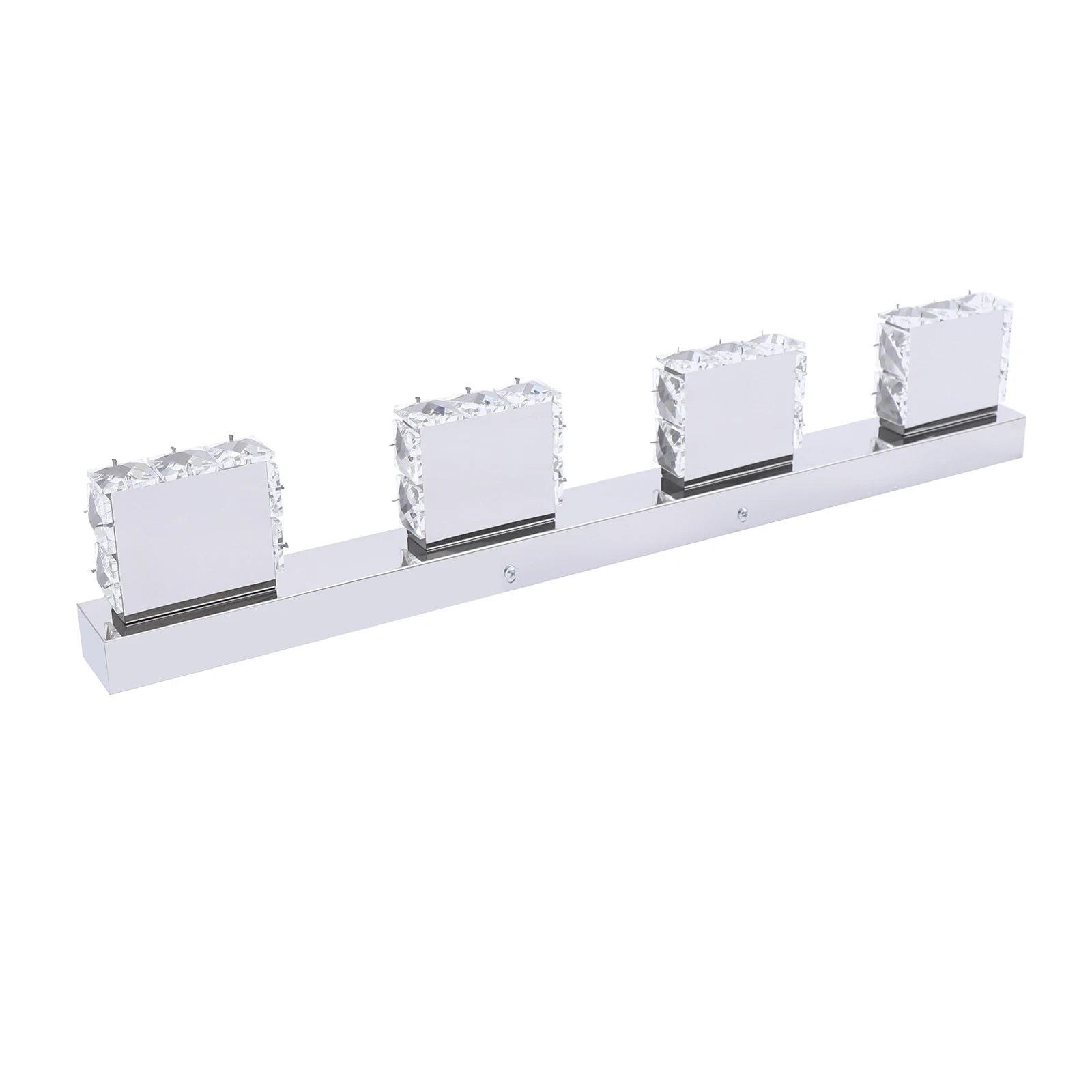 4-Head Crystal Mirror Light LED