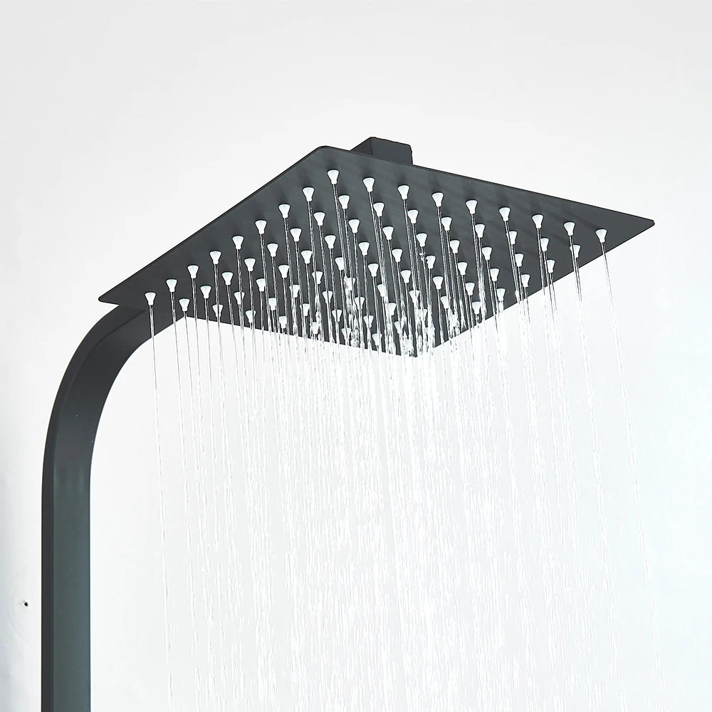 Black Luxury Bathroom Shower Faucet