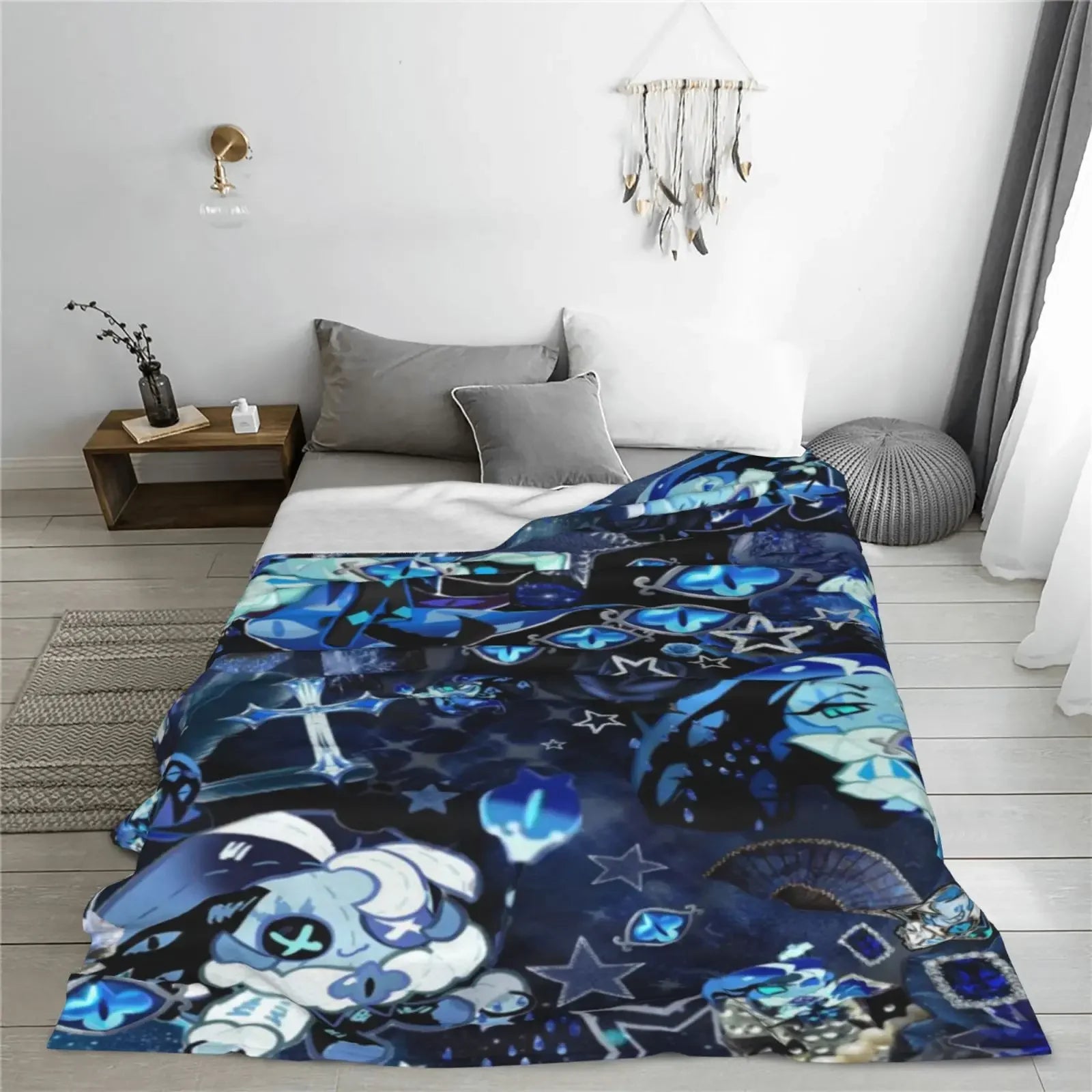 Ultra-Soft Lightweight Flannel Throw Blanket