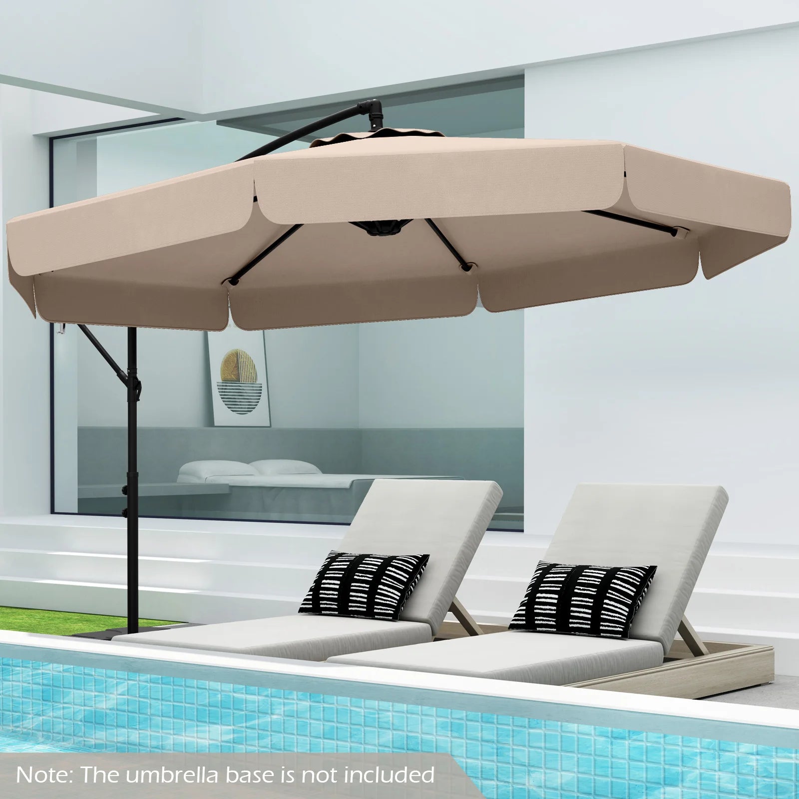10FT Offset Cantilever Umbrella