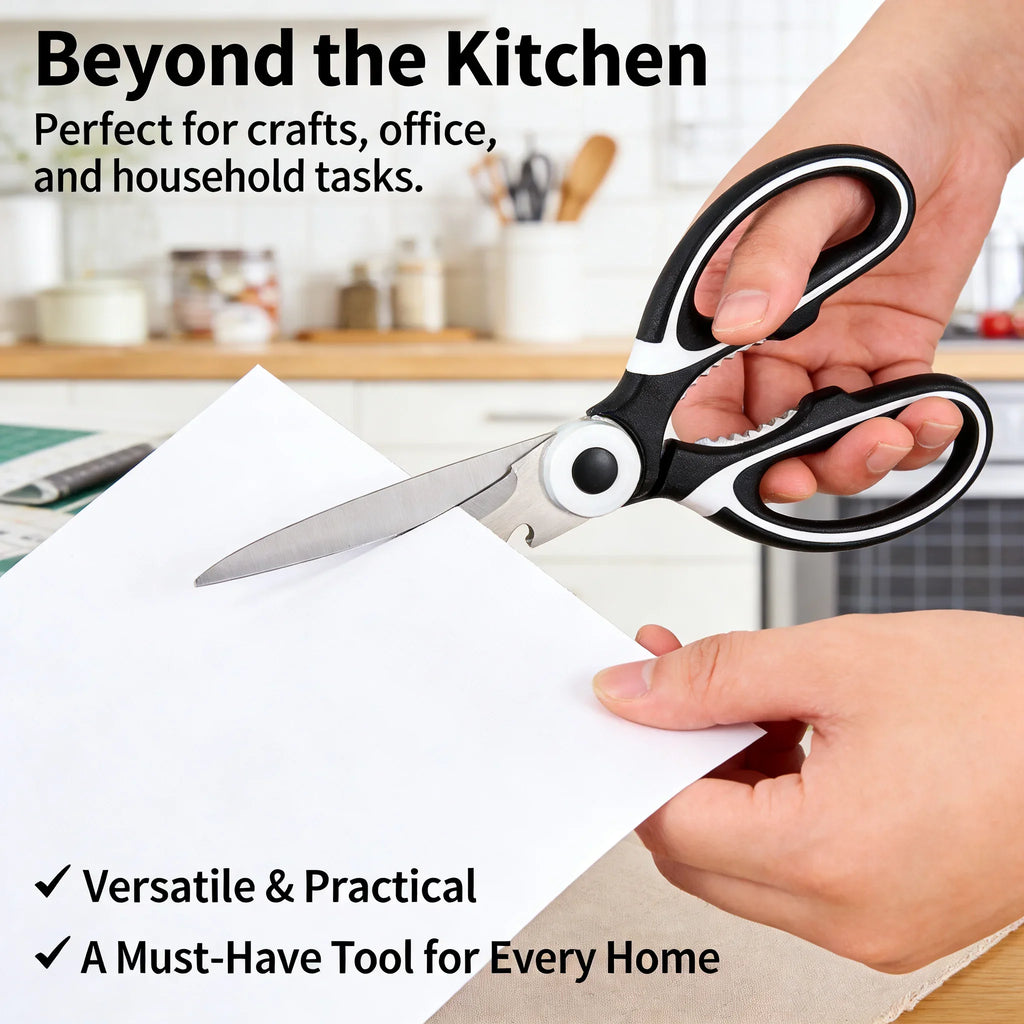 Kitchen Stainless Steel Meal Prep Shears/Scissors