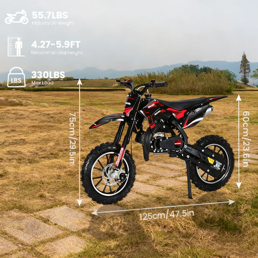 Mini Dirt Bike, 49CC 2-Stroke