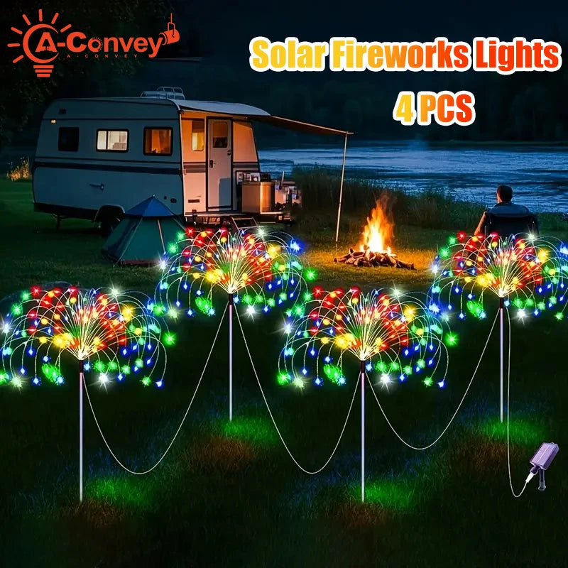 Solar LED 8 mode Waterproof lights