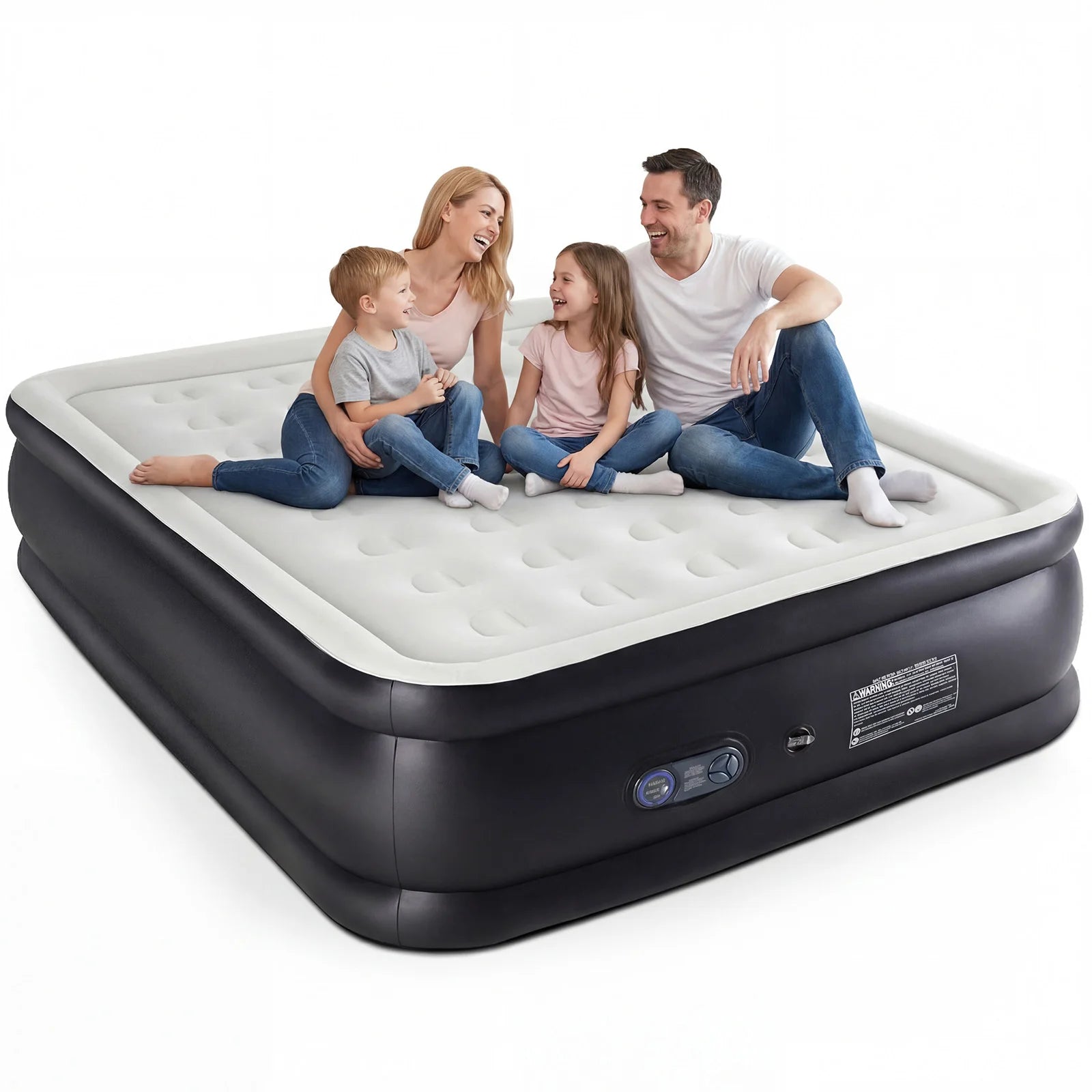18IN Tall Air Mattress with Built in Pump