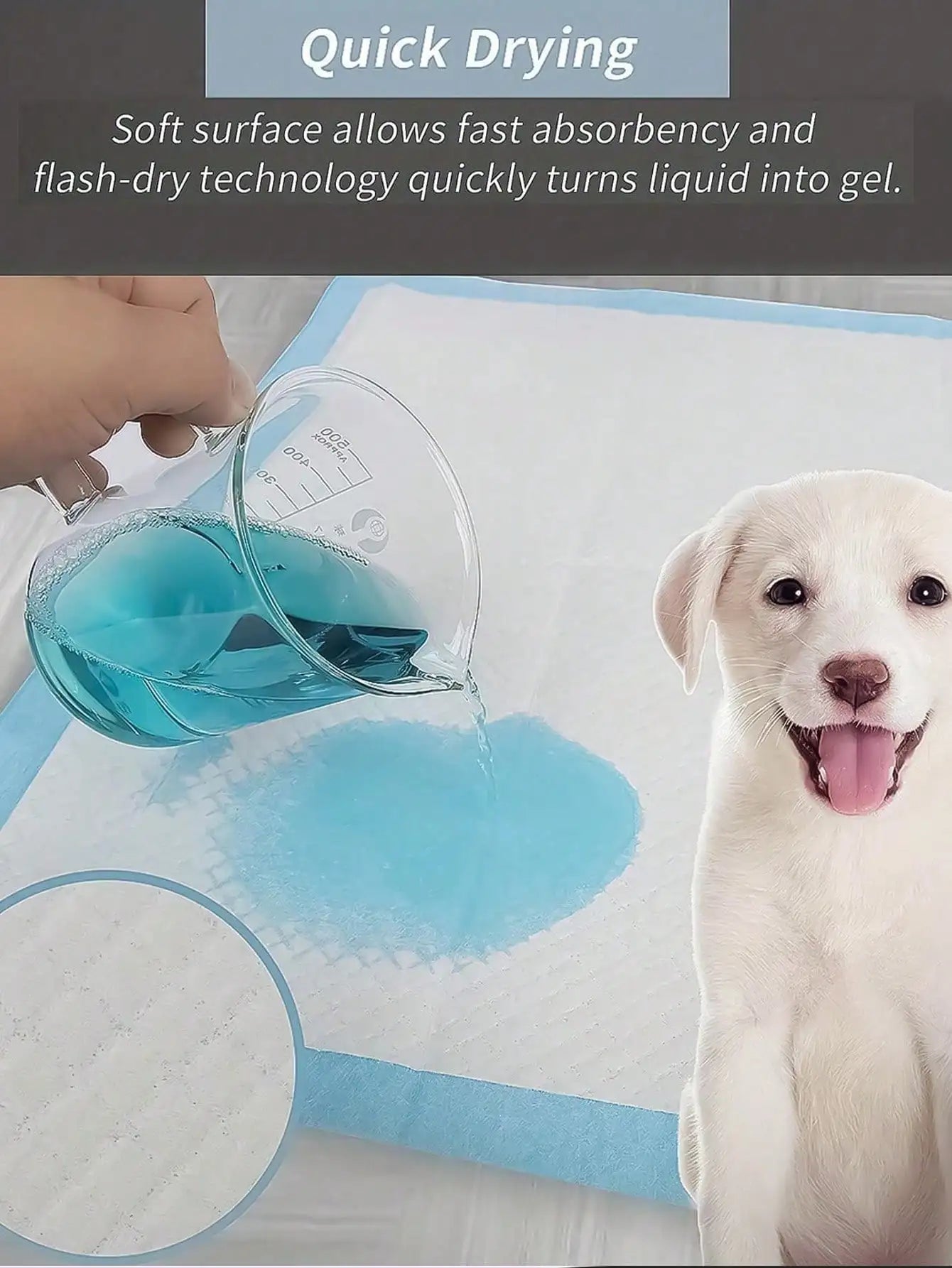 100Pcs Pet Pee Pad Training Diaper