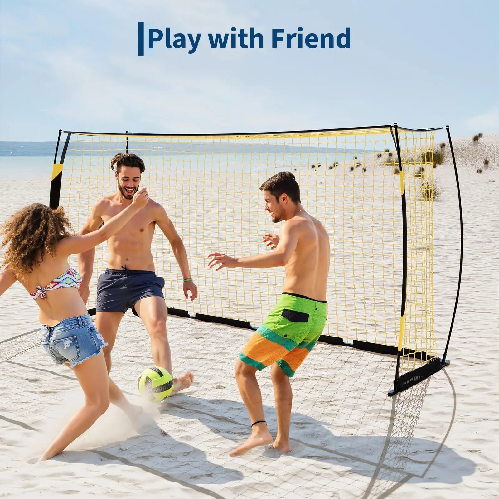 12x6ft Portable Soccer Goal with Bag