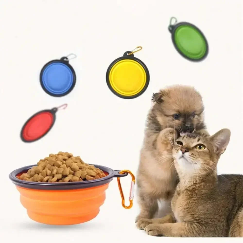 Folding Silicone Pet Feeder
