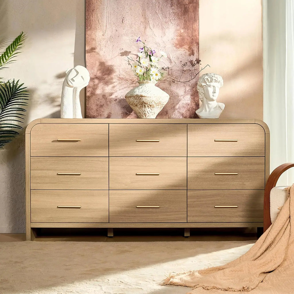 9-Drawer Dresser 63" Wide