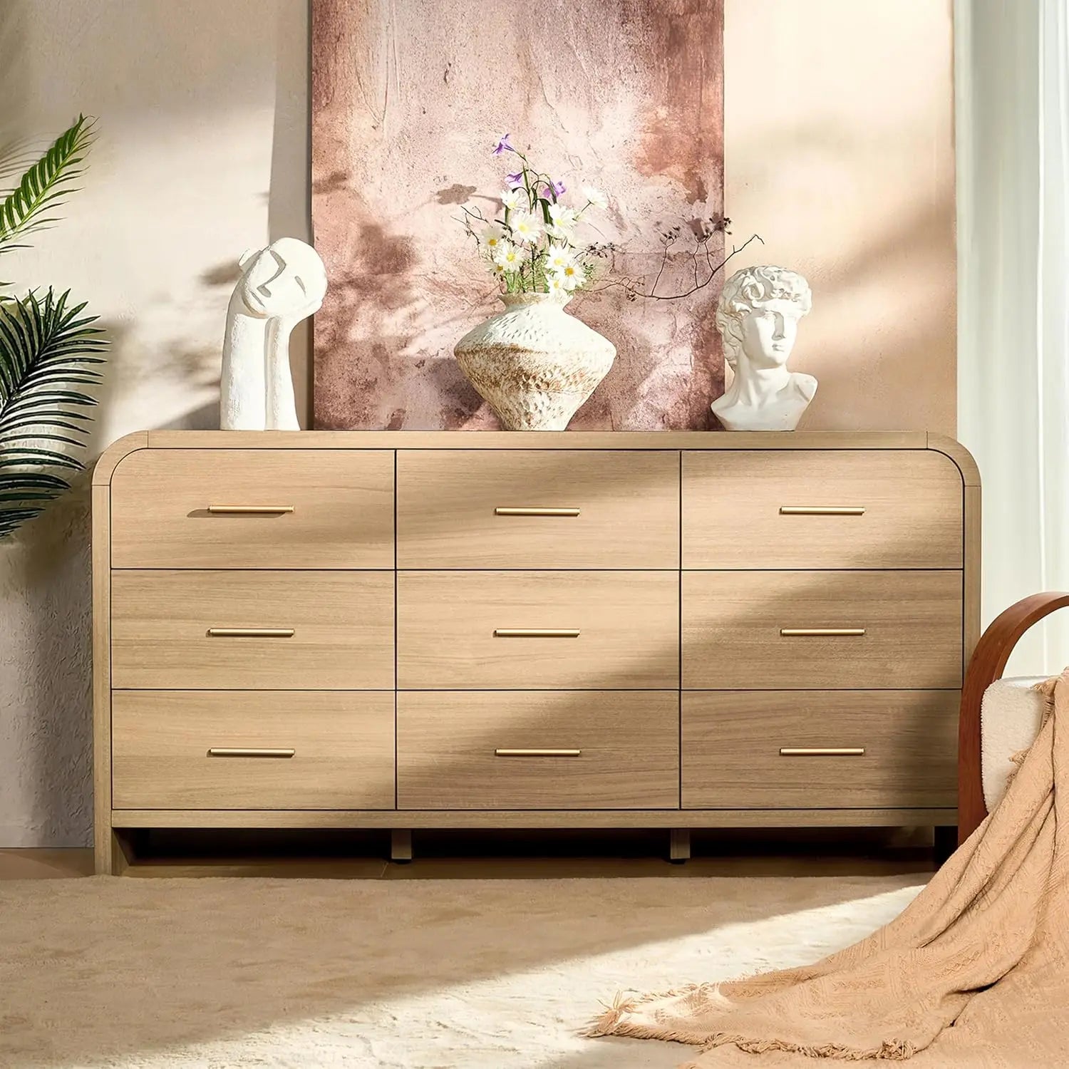 9-Drawer Dresser 63" Wide