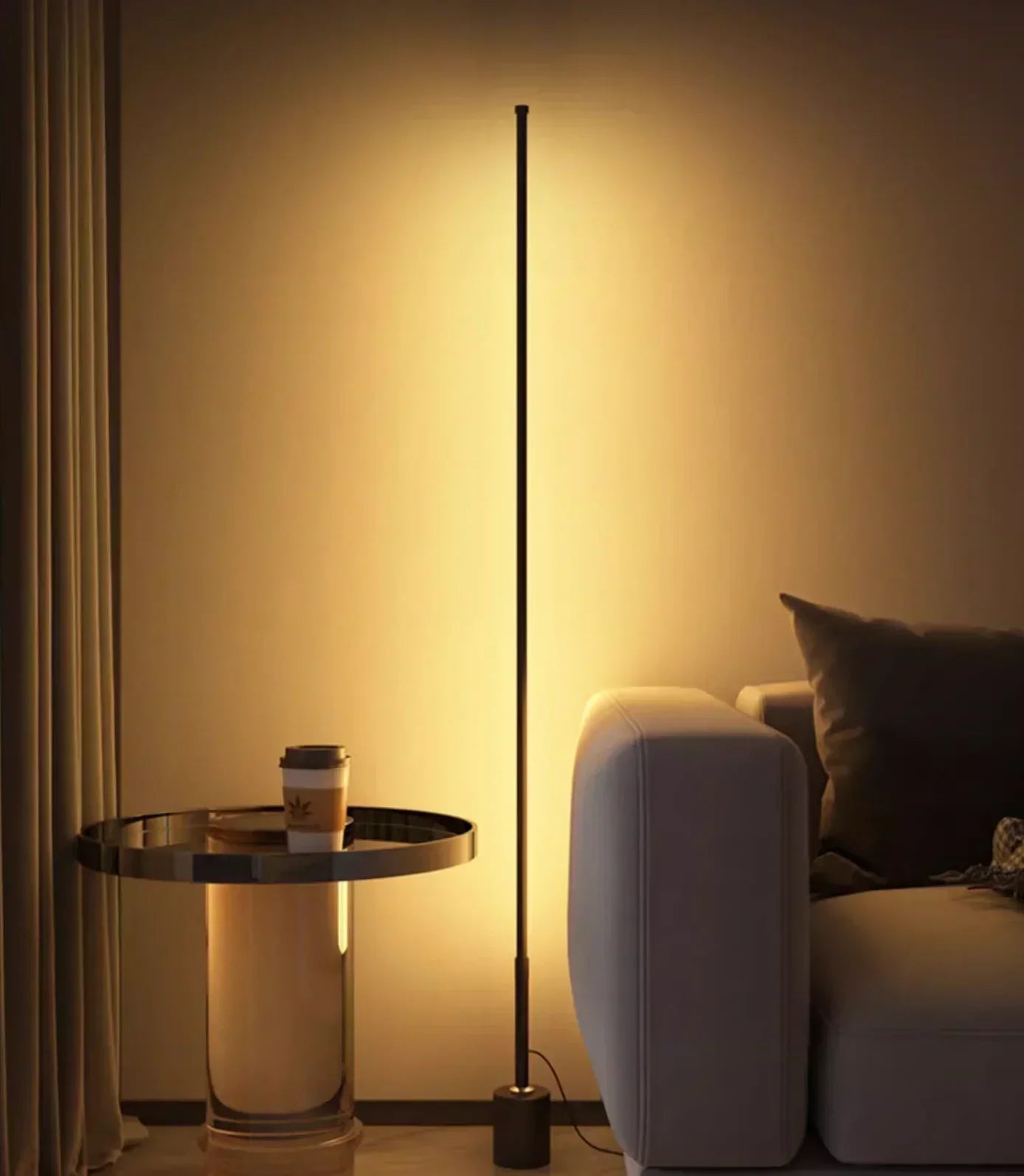 Living Room Dimmable Corner Floor Lamp