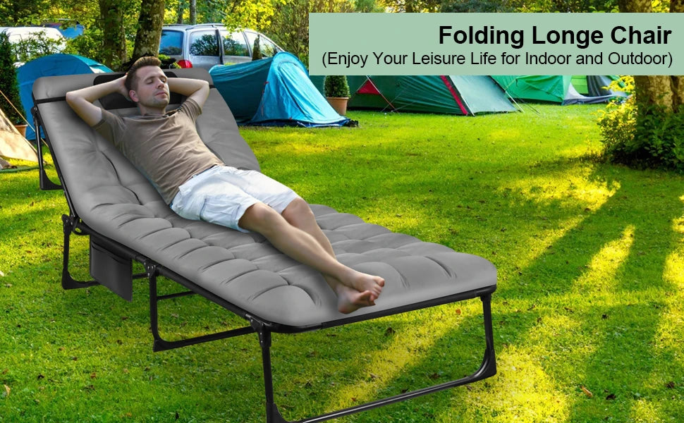 Reclining Outdoor Sleeping Bed