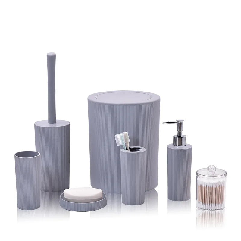 7pc. Bathroom Toiletry Set