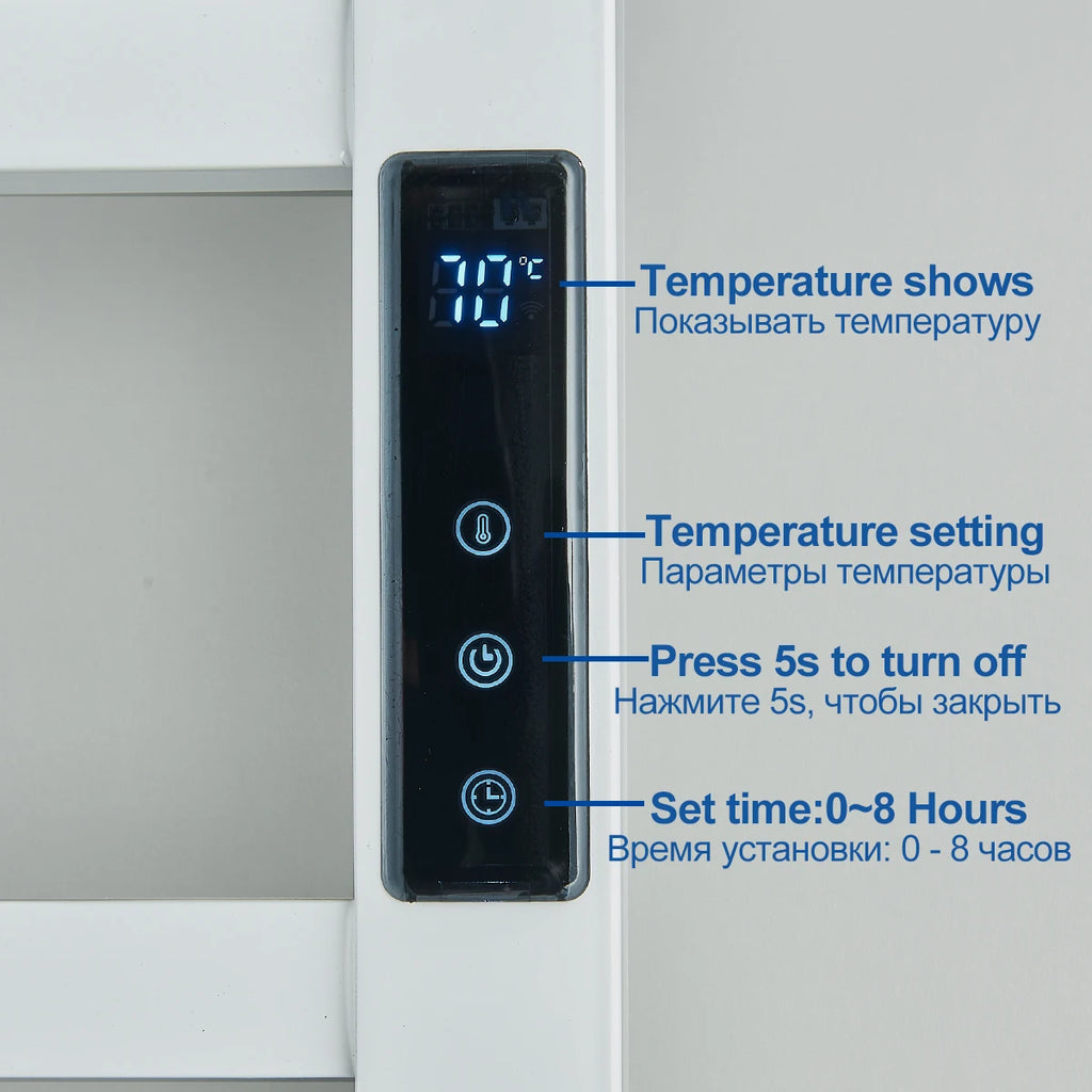 Bathroom Electric Towel Rack  Heating Touch Dry
