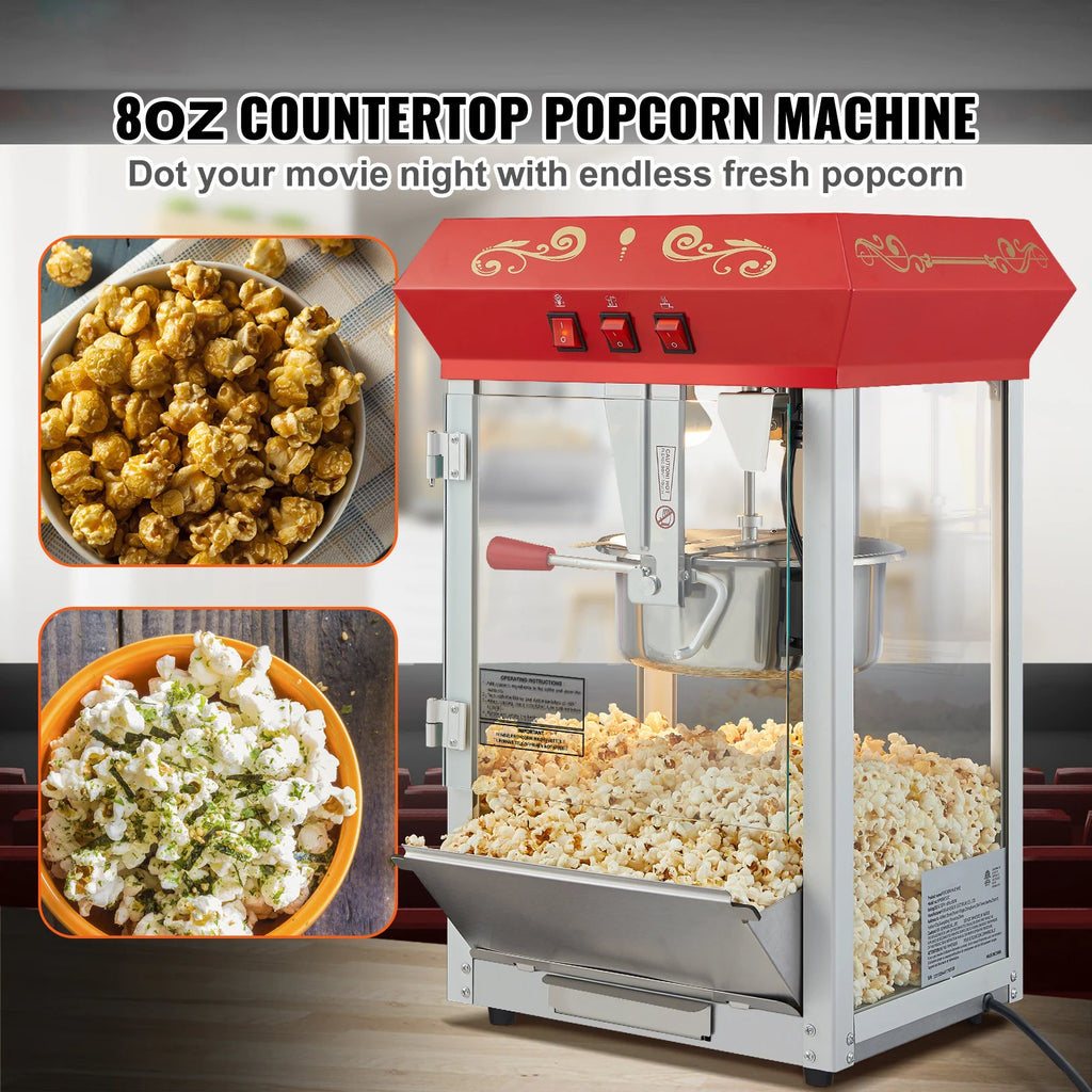 8/12Oz Electric Popcorn Maker