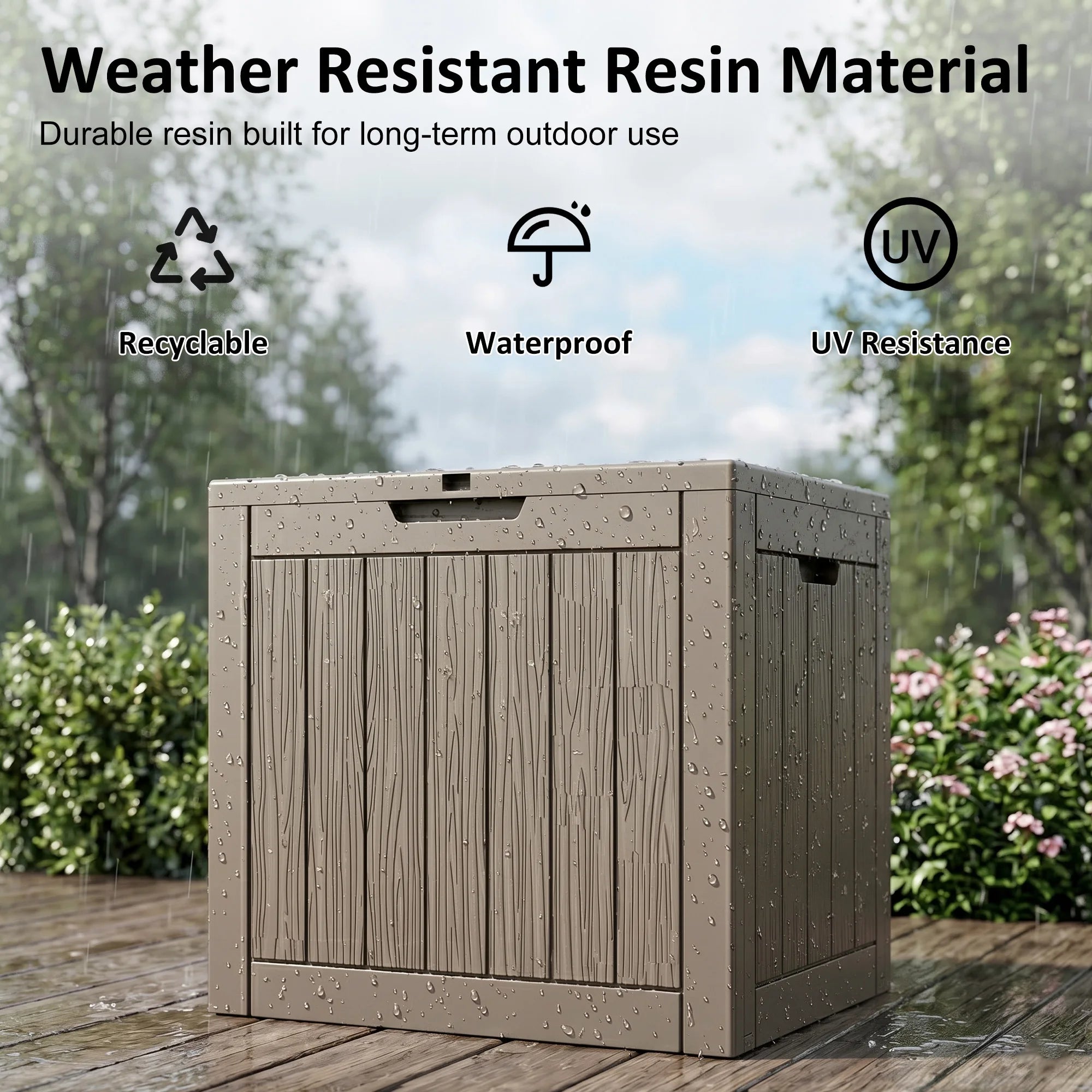 30 Gallon Indoor/Outdoor Storage Box