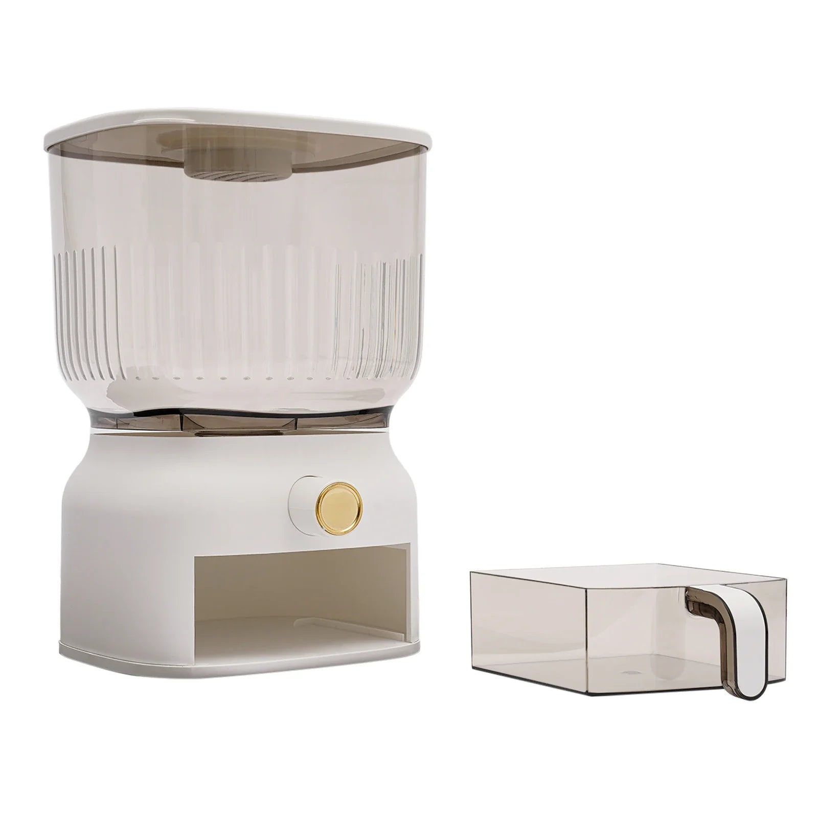 Large Sealed Storage Container/dispenser w/Cup