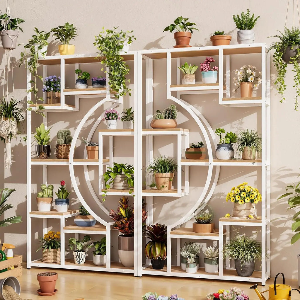 70.8" Tall Bookshelf Set of 2