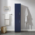 Laundry and Bathroom Linen Storage Cabinet with Shelves