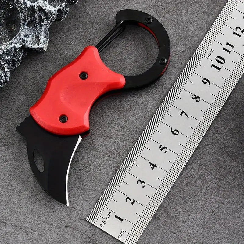 Folding Knife with Keyring for Everyday Use