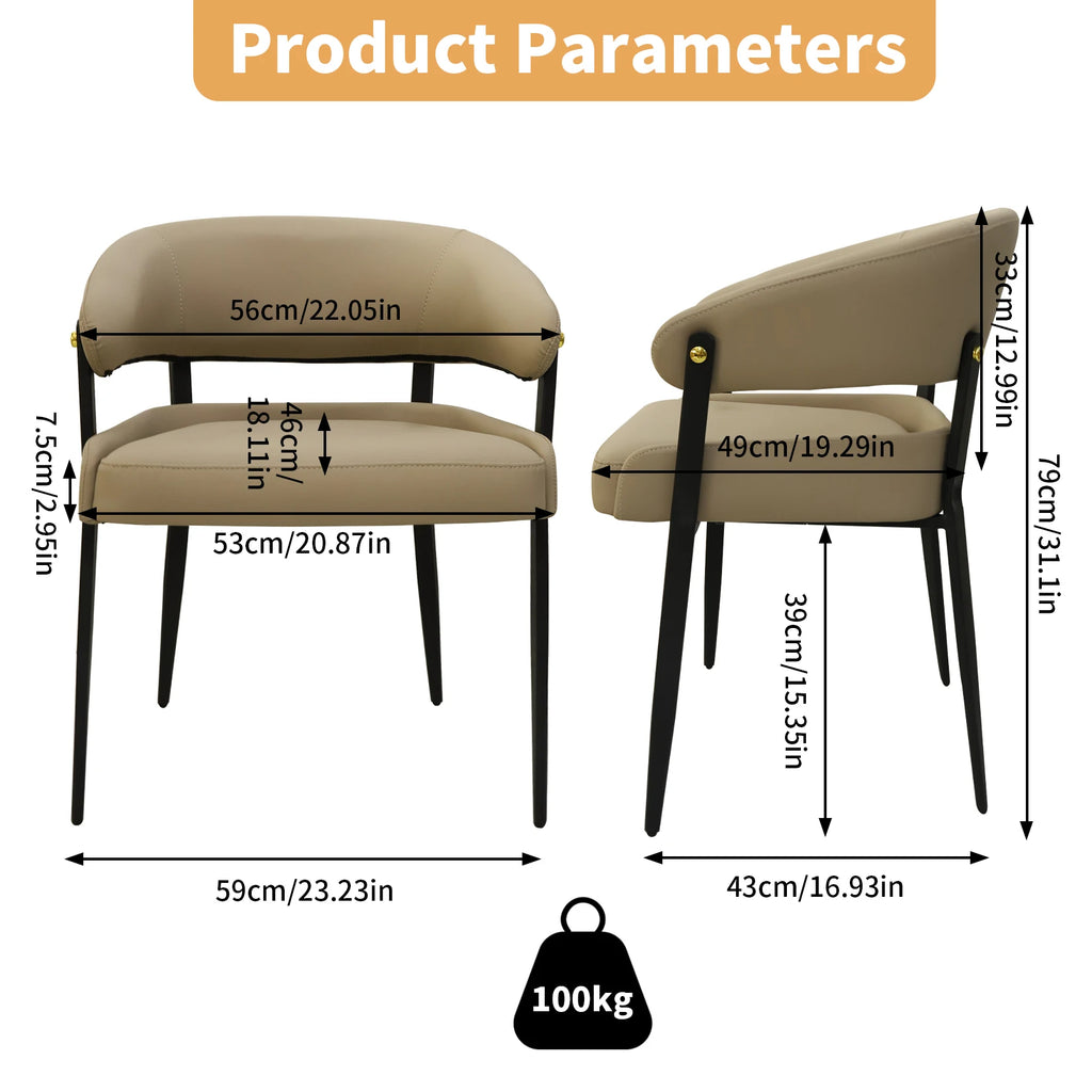 Luxury Kitchen Dining Chairs
