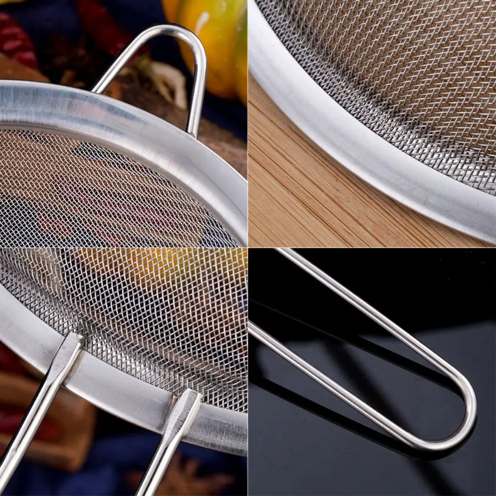 3pcs Stainless Steel Strainer Ultra Fine Mesh