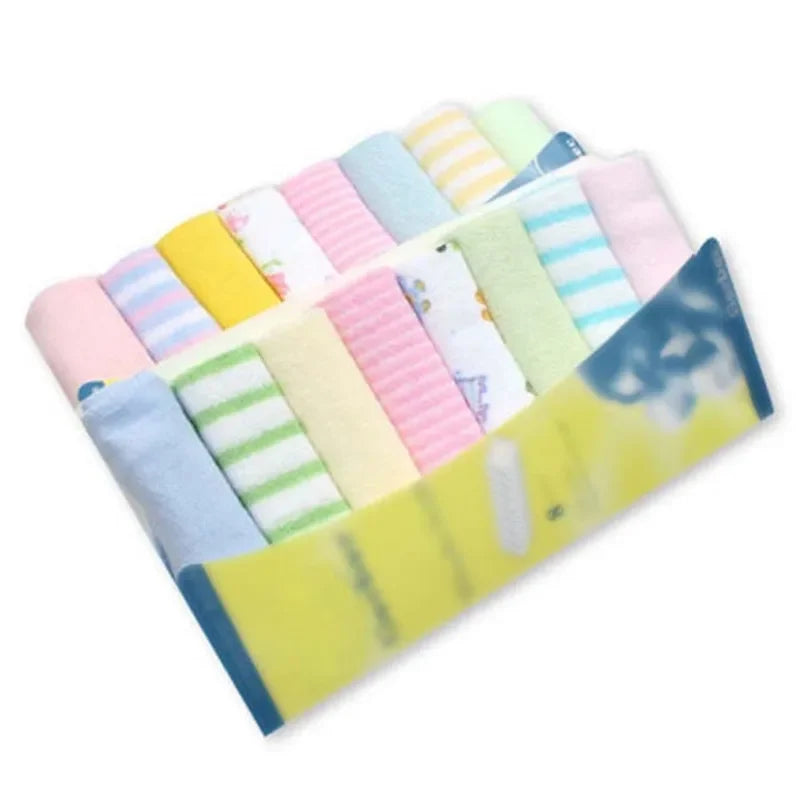 8pcs/Set Soft Cotton  Bath Towel Washcloth