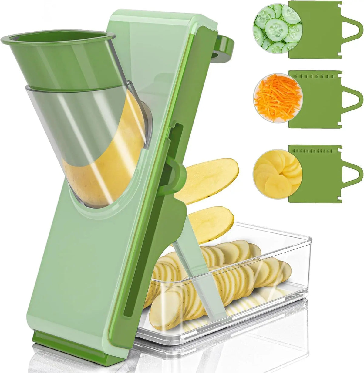 Safety Mandoline Vegetable Slicer/Container