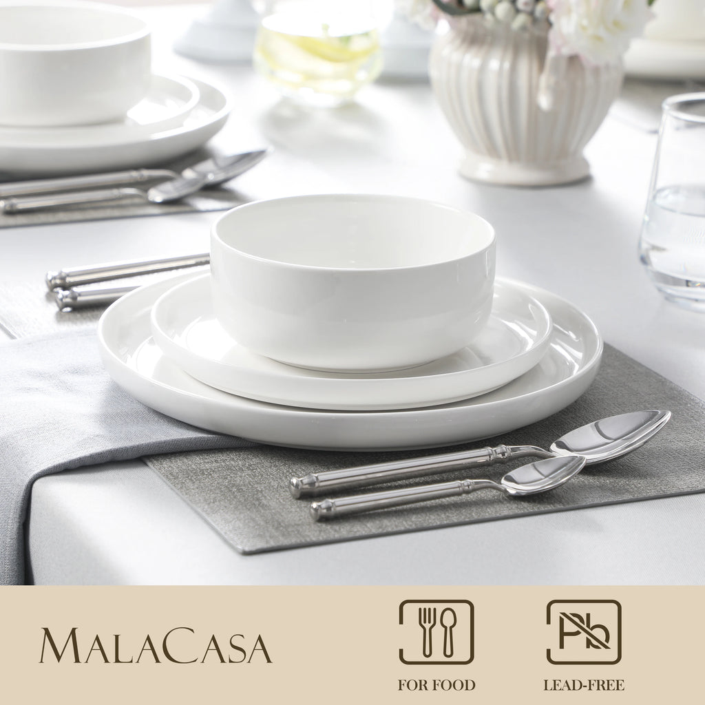 12 Pc. Porcelain Dinnerware Set