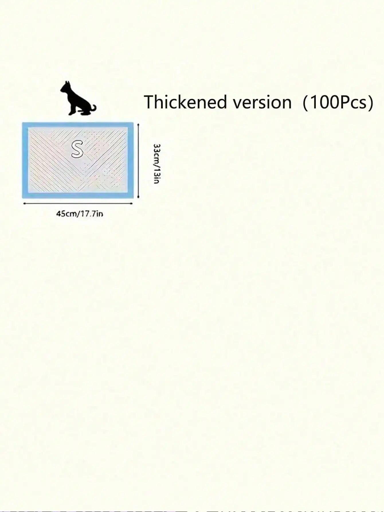 100Pcs Pet Pee Pad Training Diaper