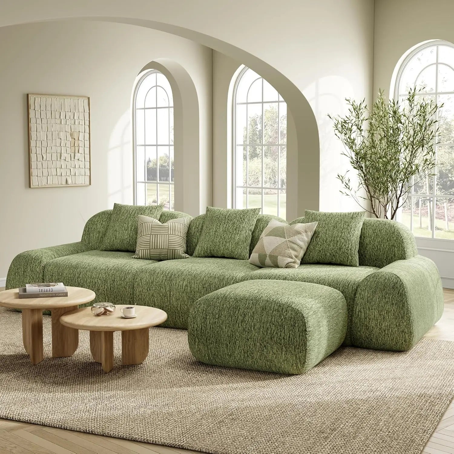 Modular Sectional Sofa Ottoman