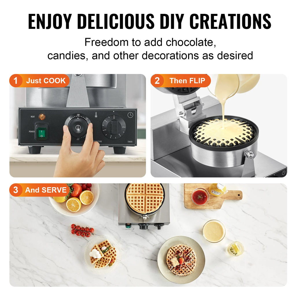 Stainless Steel Waffle Maker