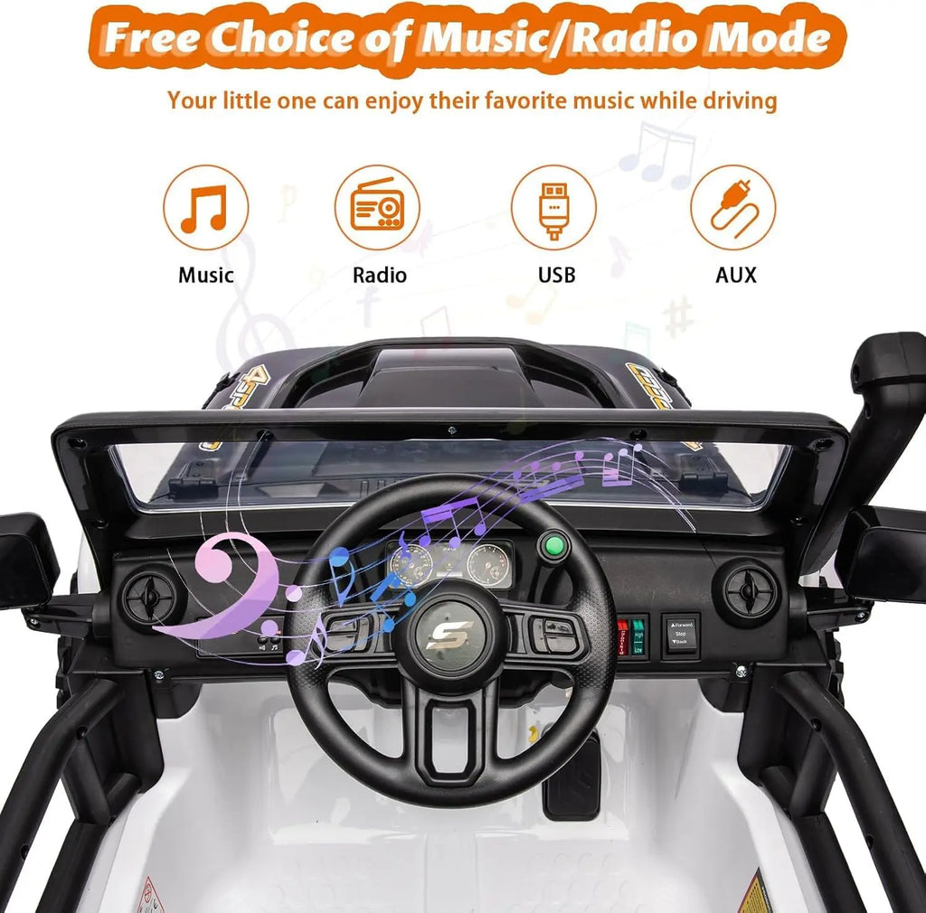 2 Seater Ride On Car, Remote Control