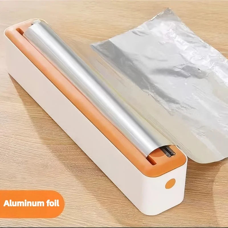 Plastic Wrap Dispenser with Cutter
