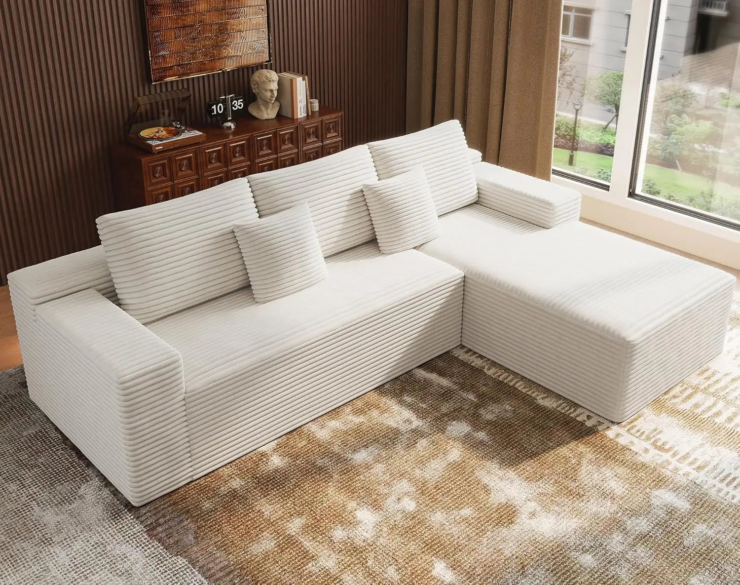 Deep Seat Oversized Modular Sectional Sofa