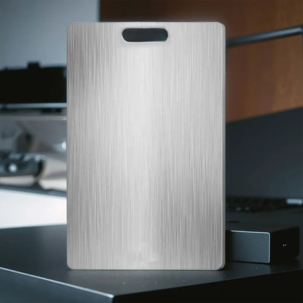 Stainless Steel double-sided Cutting/chopping Board