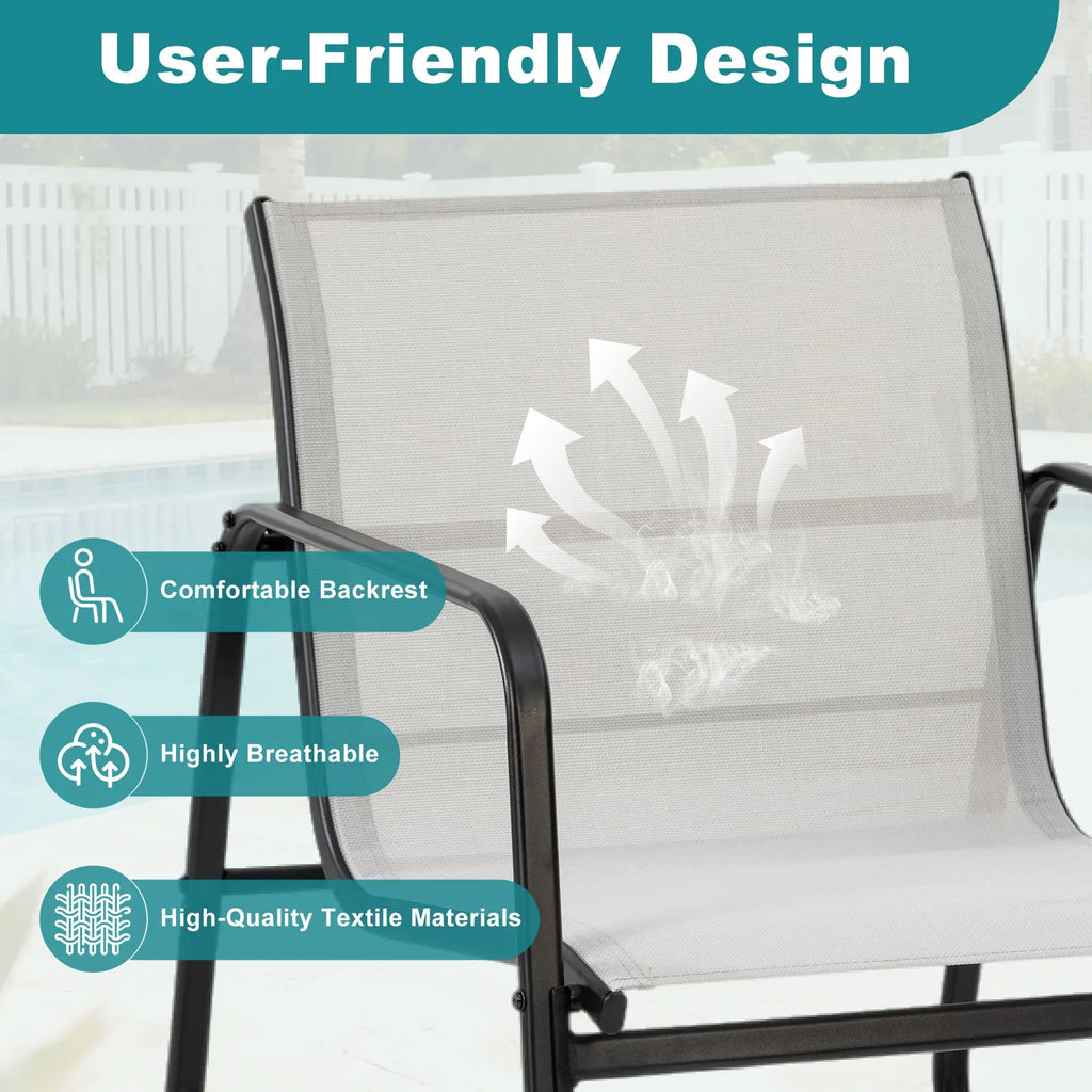 Patio Furniture 3 Pc. Set with Table