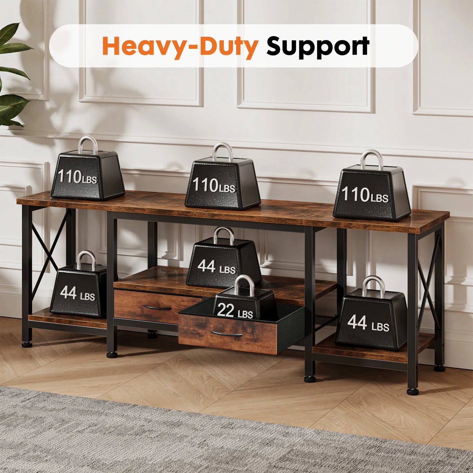 Wooden 70"/75" TV Stand