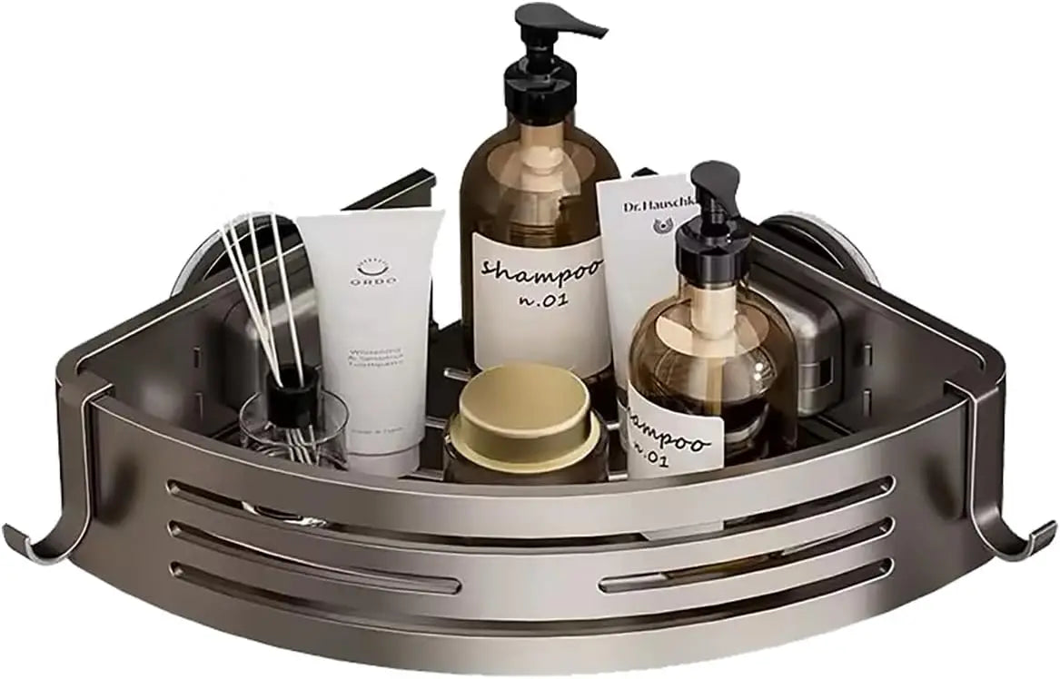 Strong Suction Corner Shelf, Bathroom Vanity Organizer