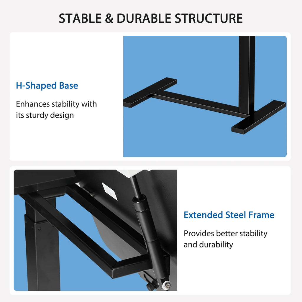 Overbed Bedside Flip Lap Desk