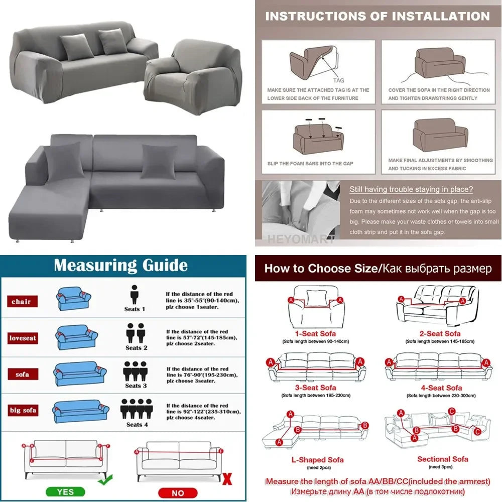 Elastic Sofa Cover