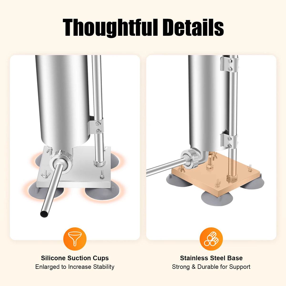 3L Manual Sausage Stuffer