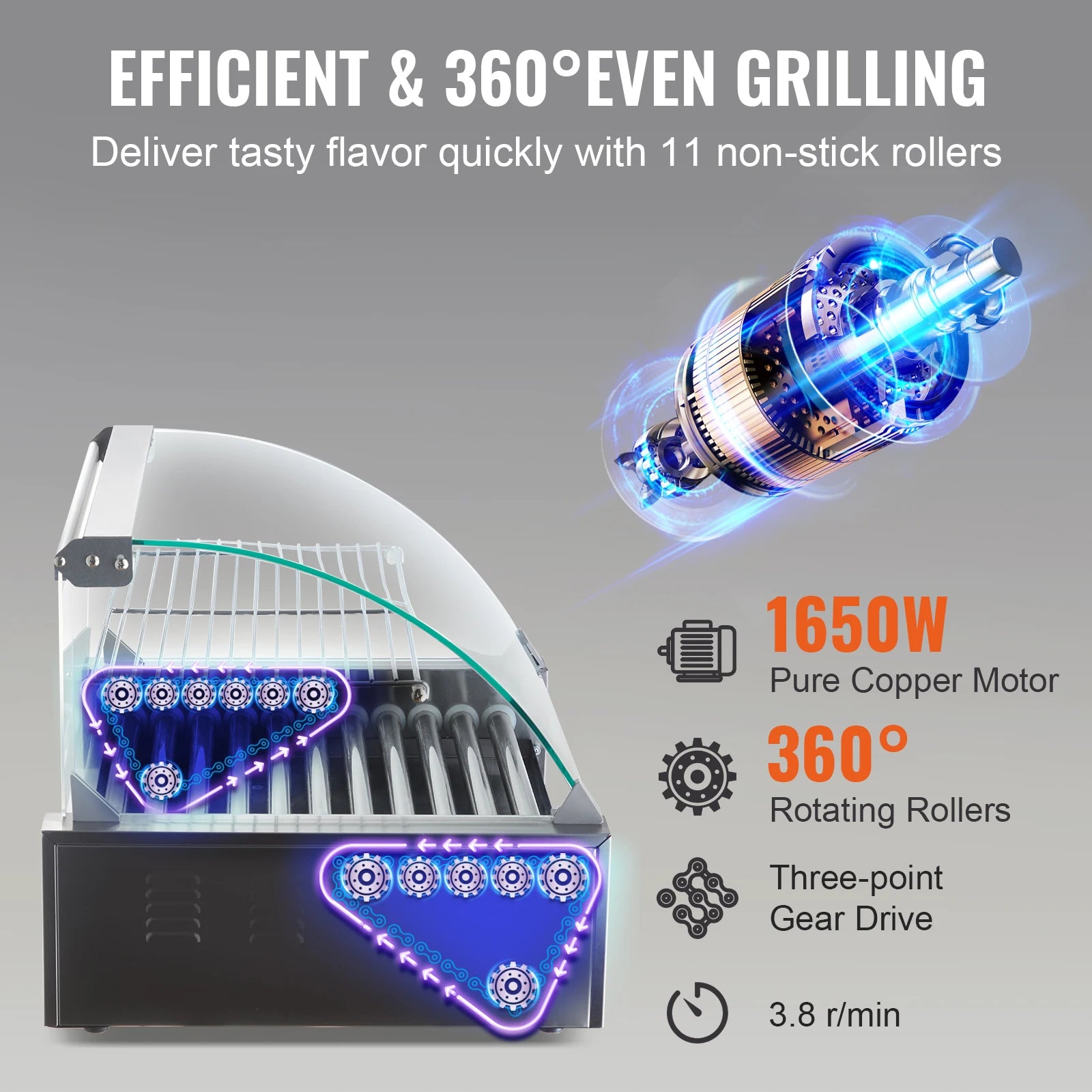 Hot Dog Roller Electric Sausage Maker