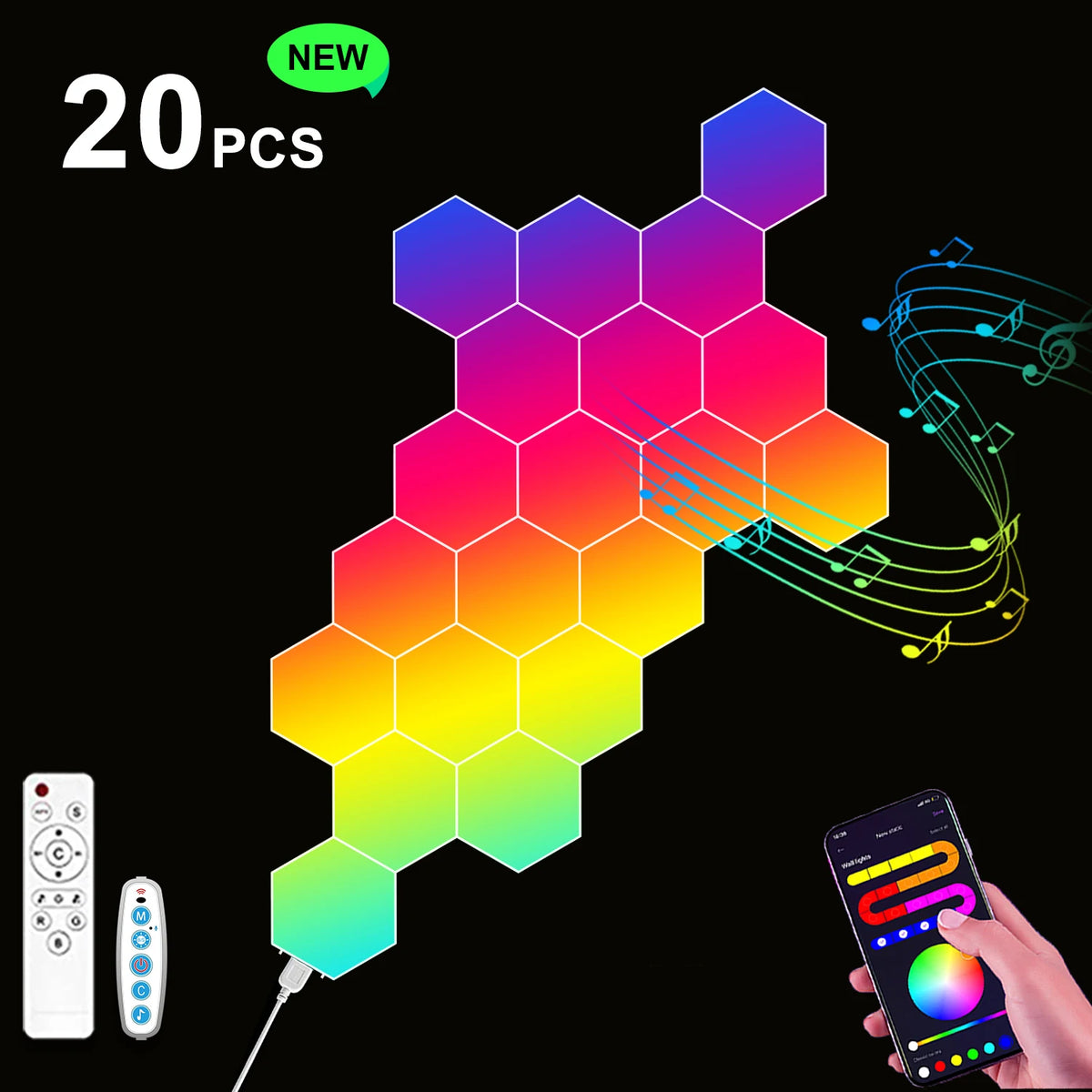 LED Wall Lights with App