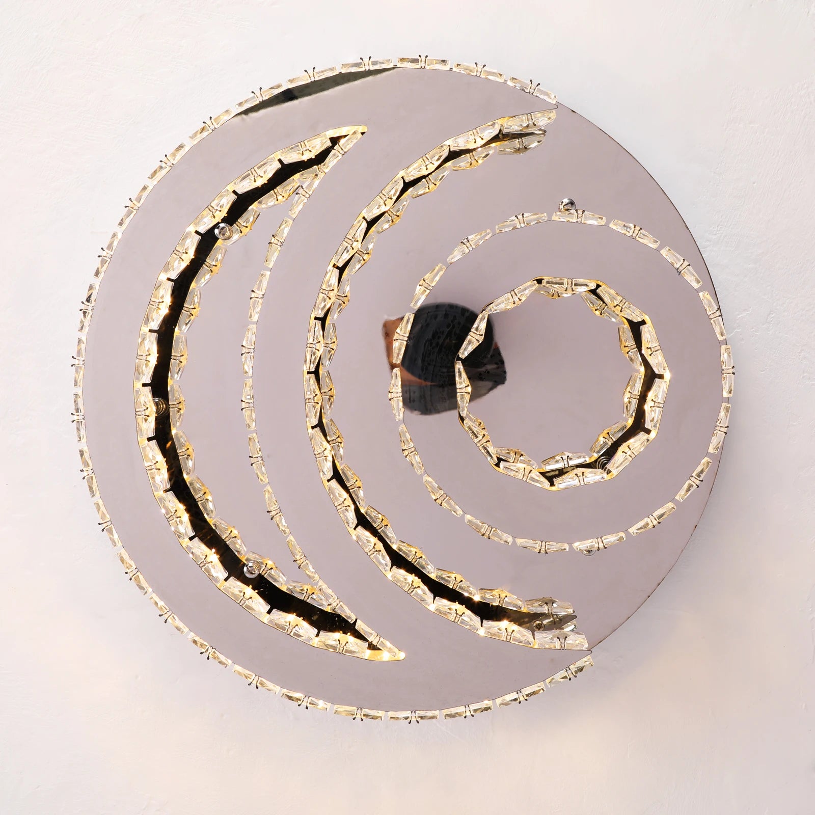Ceiling Lamp Crystal Led  Chandelier Pendant Light