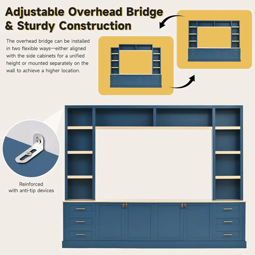 4-Piece Entertainment Center