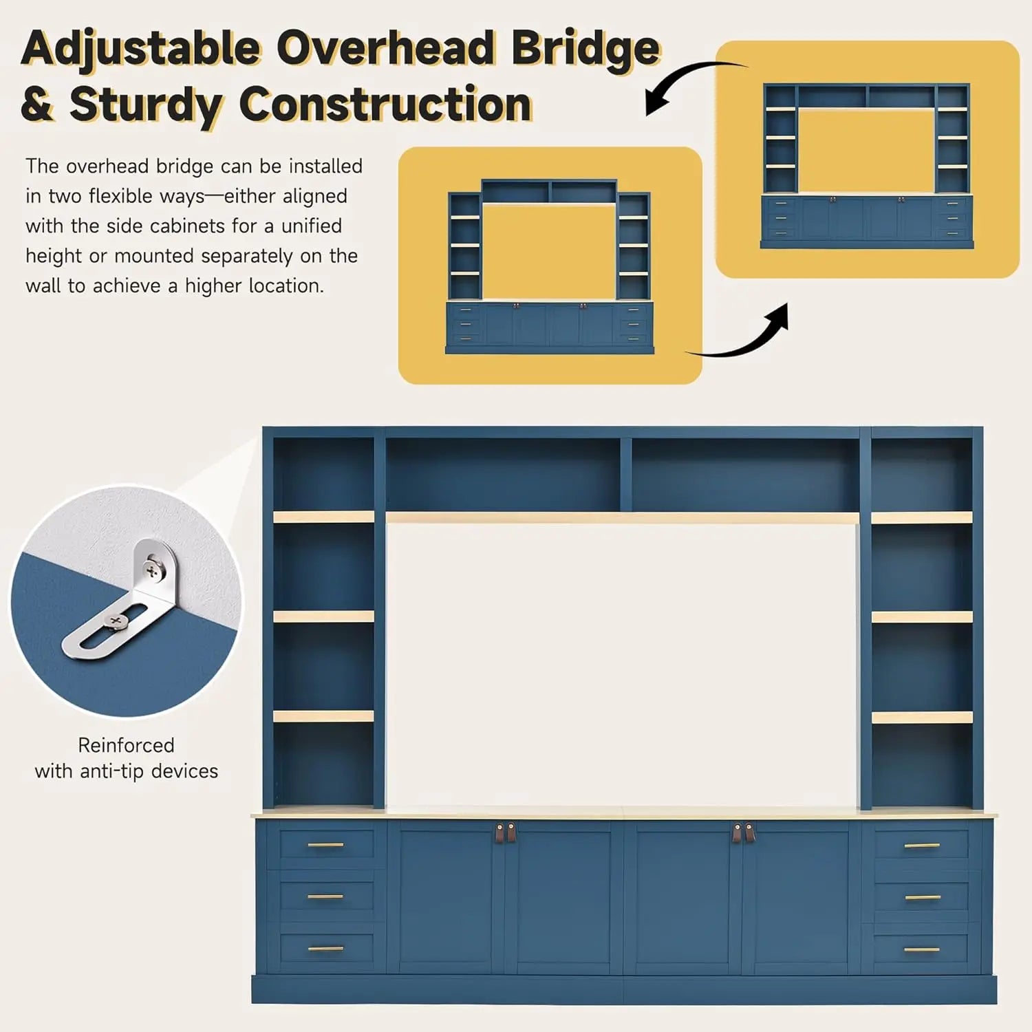 4-Piece Entertainment Center
